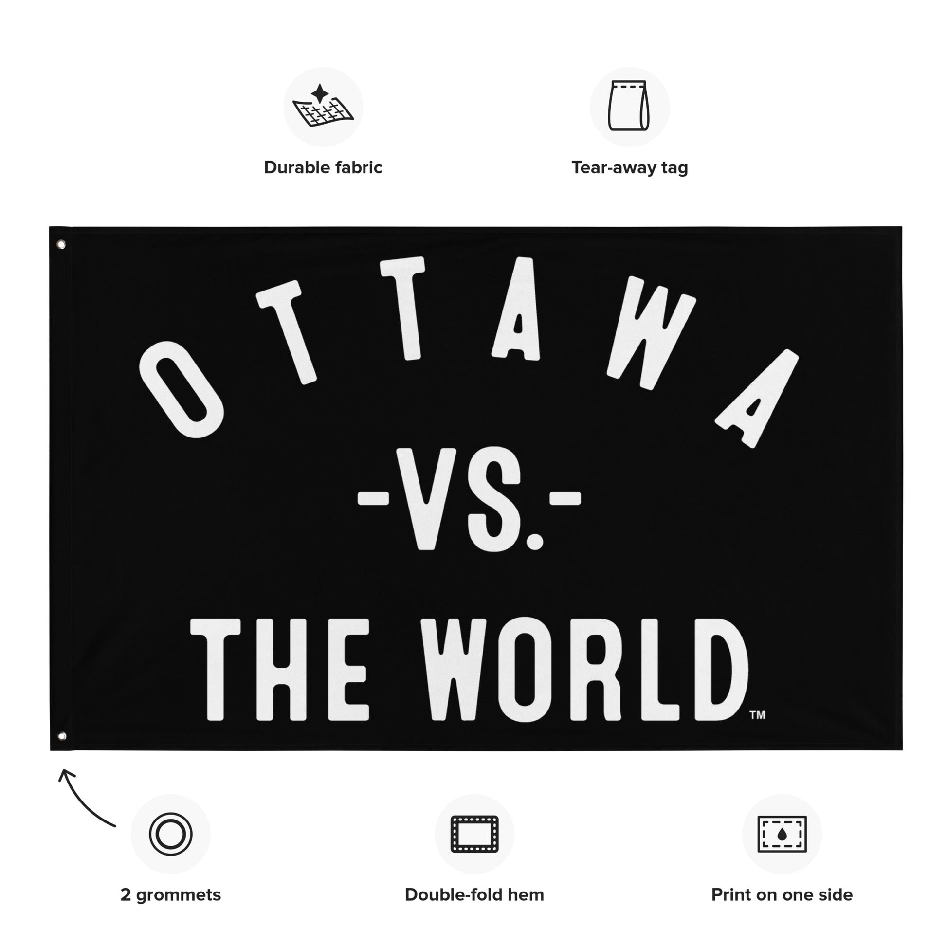 OTTAWA Vs The World Flag - VS THE WORLD