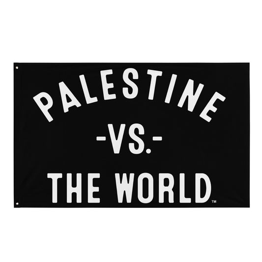 PALESTINE Vs The World Flag - VS THE WORLD