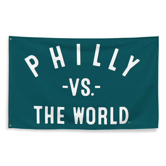 PHILLY Vs The World Flag - VS THE WORLD