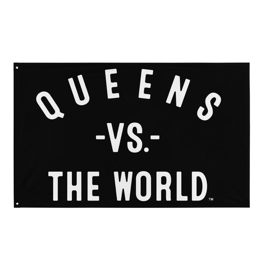 QUEENS Vs The World Flag - VS THE WORLD