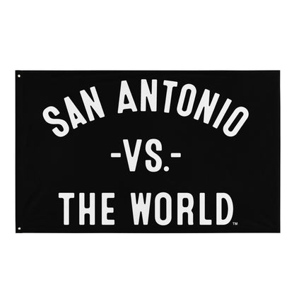 SAN ANTONIO Vs The World Flag - VS THE WORLD