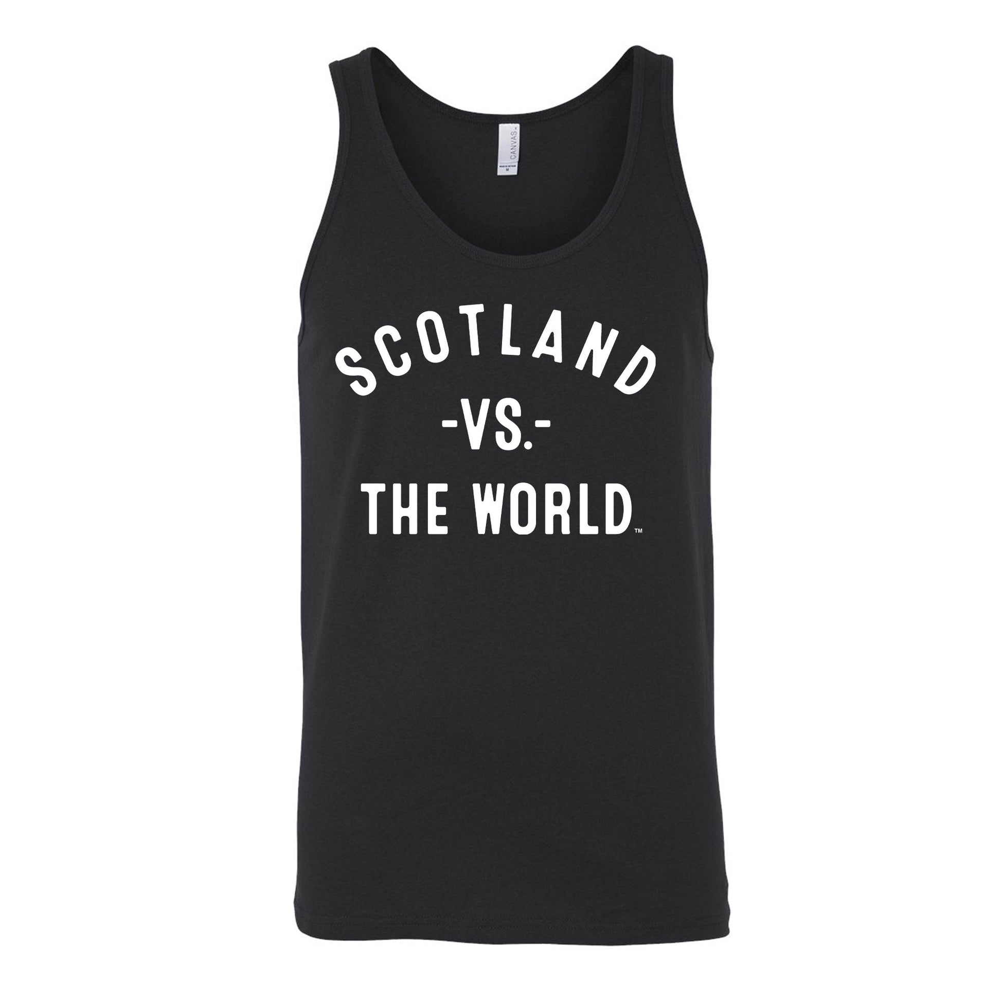 SCOTLAND Vs The World Unisex Tank Top - VS THE WORLD