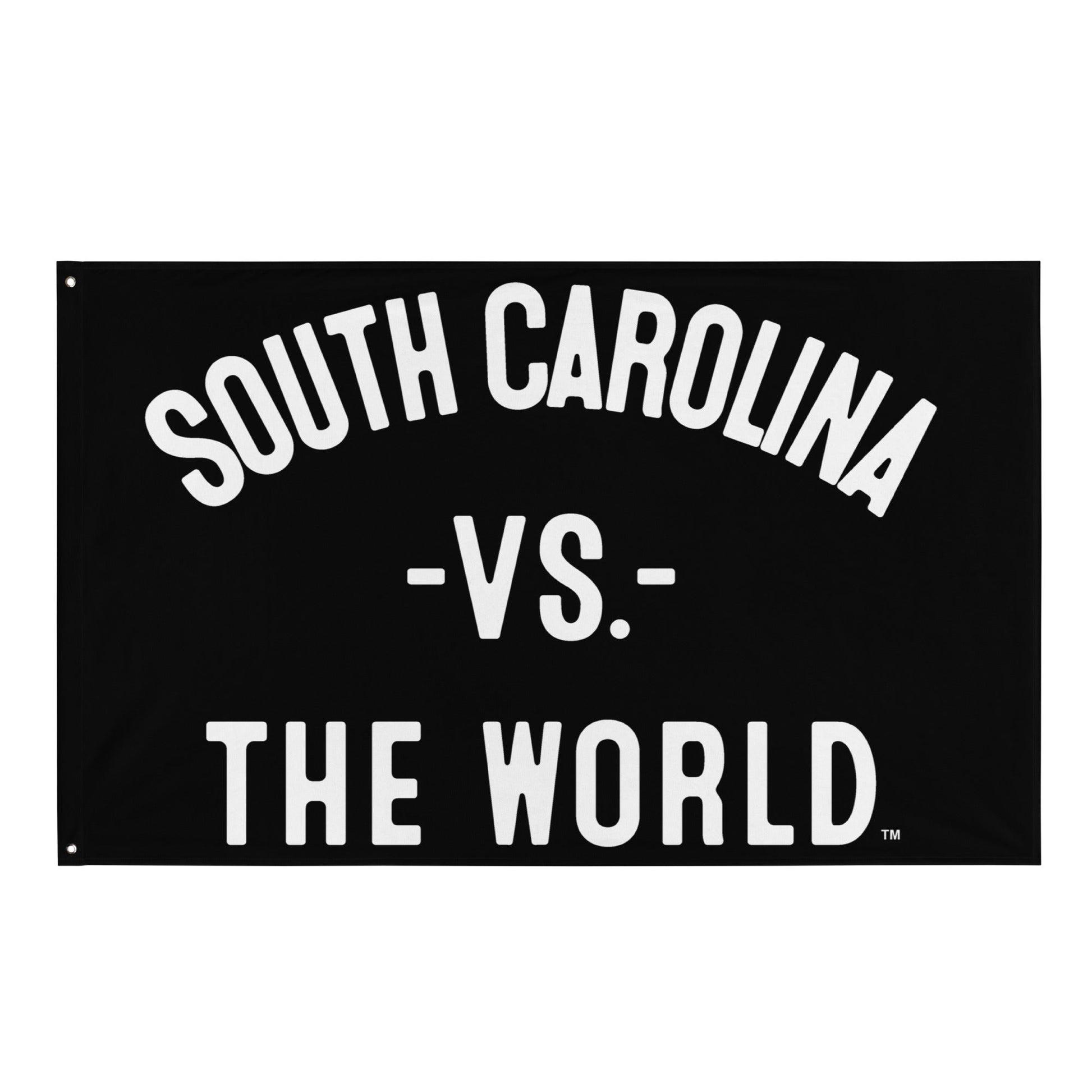 SOUTH CAROLINA Vs The World Flag - VS THE WORLD