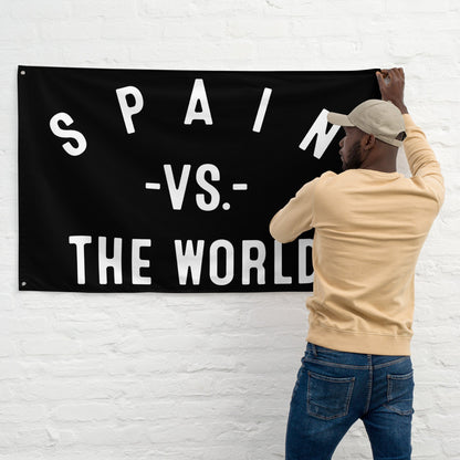 SPAIN Vs The World Flag - VS THE WORLD