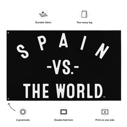 SPAIN Vs The World Flag - VS THE WORLD