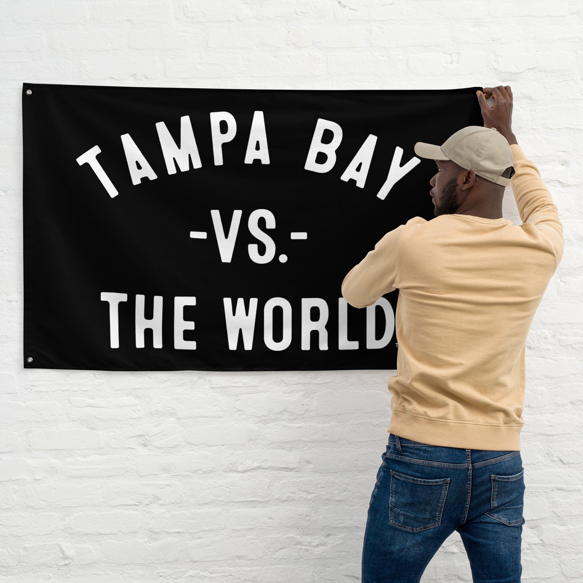 TAMPA BAY Vs The World Flag - VS THE WORLD