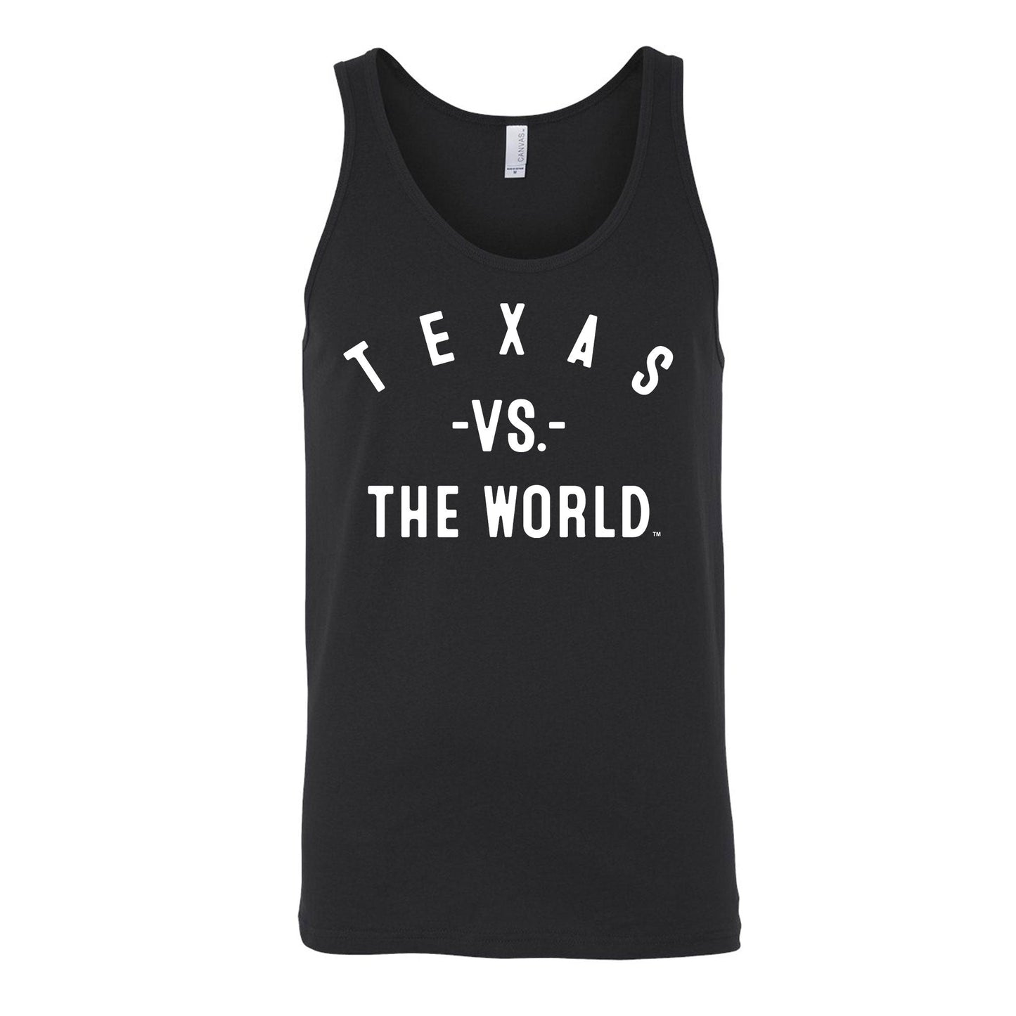 TEXAS Vs The World Unisex Tank Top - VS THE WORLD