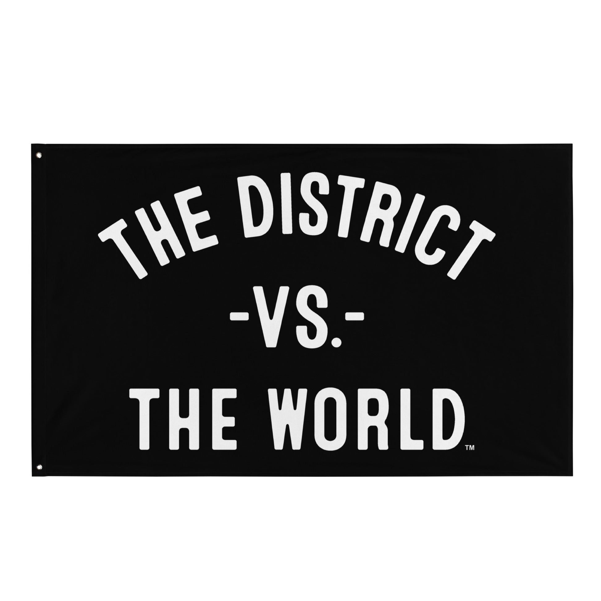 THE DISTRICT Vs The World Flag - VS THE WORLD