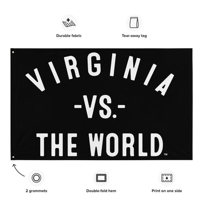 VIRGINIA Vs The World Flag - VS THE WORLD