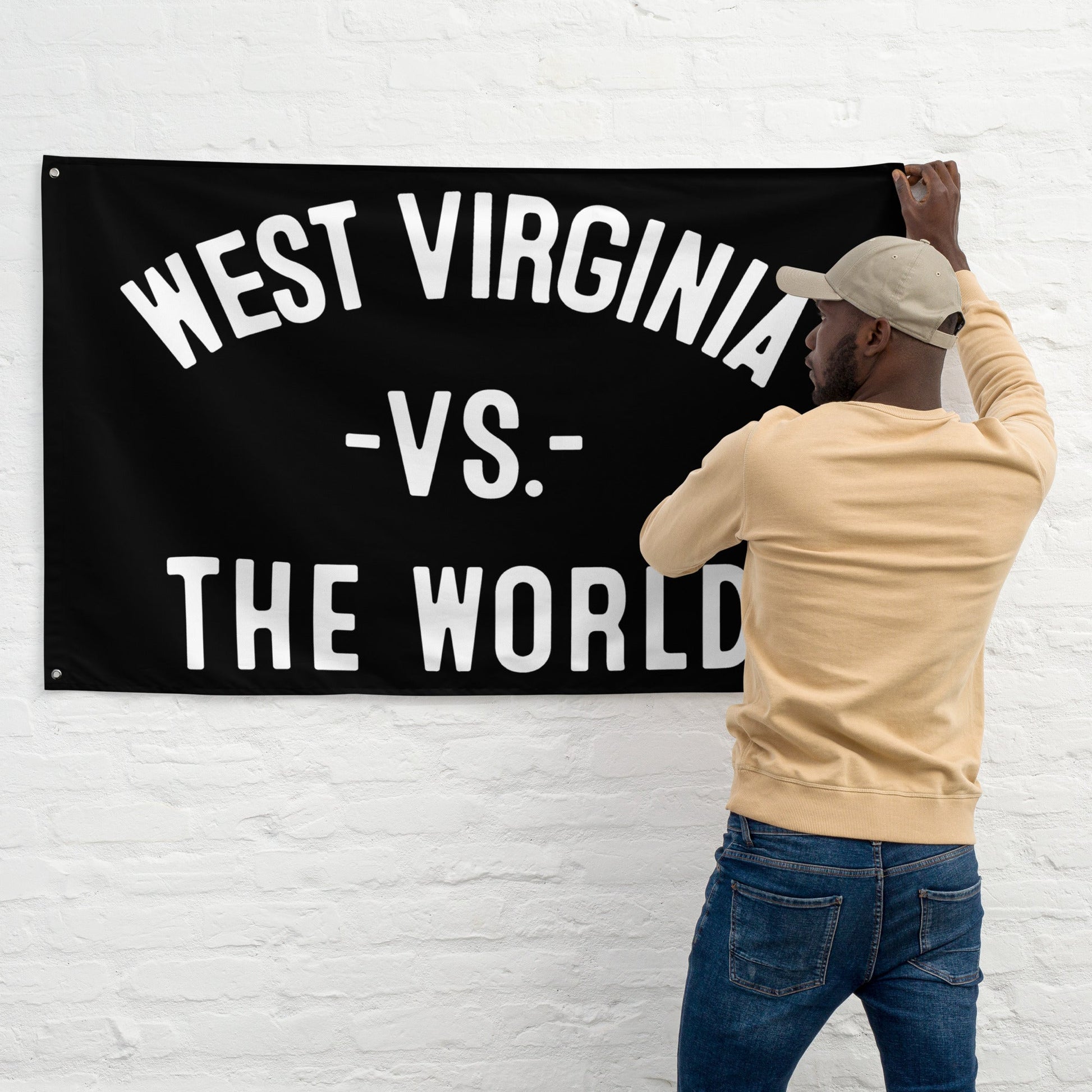 WEST VIRGINIA Vs The World Flag - VS THE WORLD