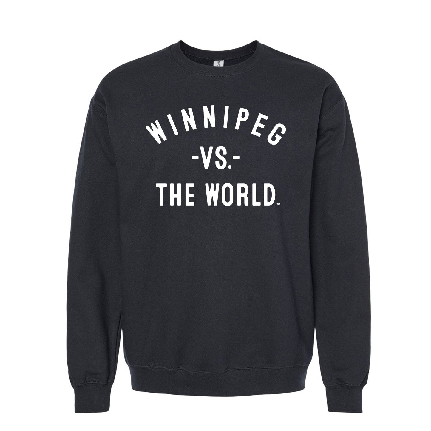 WINNIPEG Vs The World Unisex Sweatshirt - VS THE WORLD