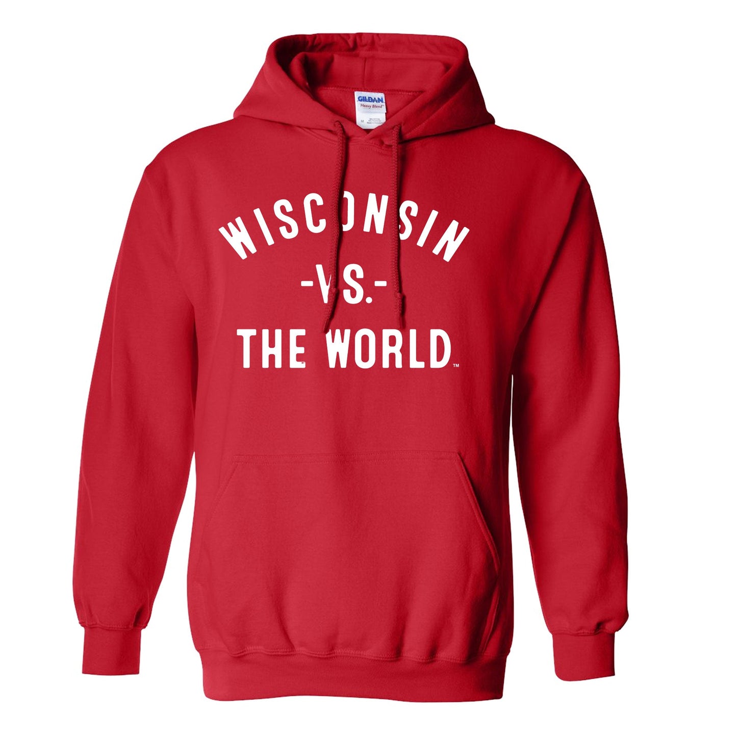 WISCONSIN Vs The World Unisex Hoodie - VS THE WORLD